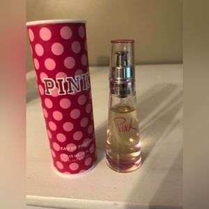 VICTORIA'S SECRET PINK EAU DE PARFUM .5 OZ VINTAGE WITH BOX & LID